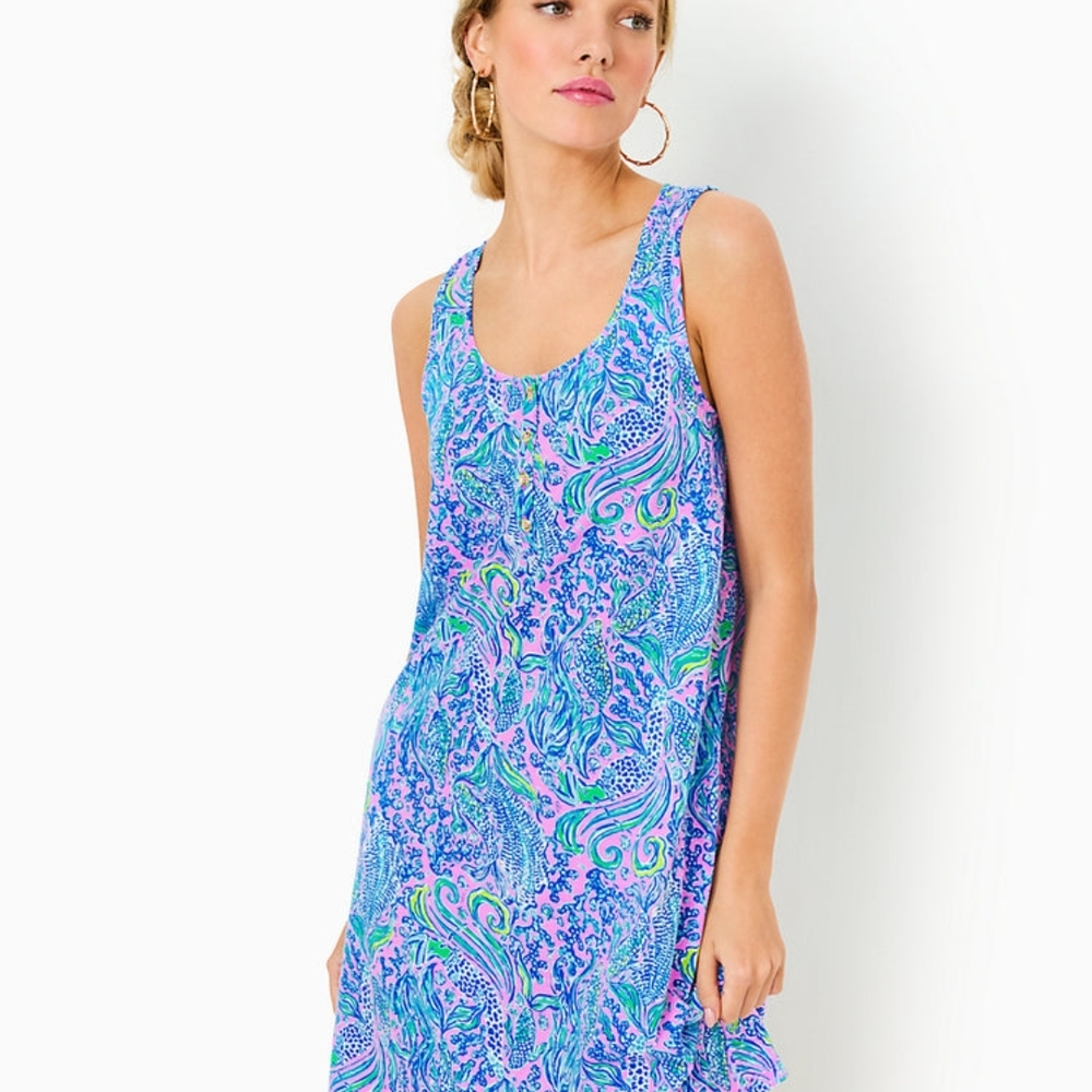 Lilly Pulitzer NWT - Lela Henley Tank Dress